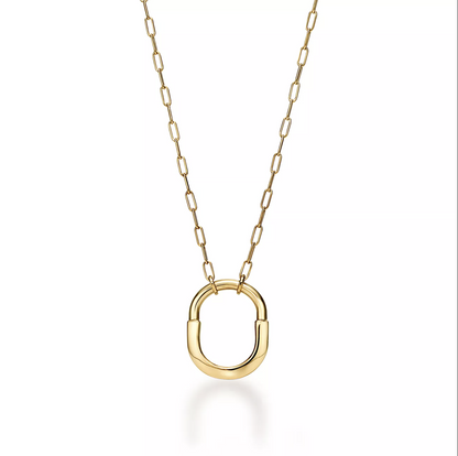 [Rose Tomorrow]LOCK NECKLACE GOLD