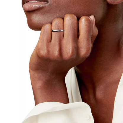 [Rose Tomorrow]LOCK RING SILVER