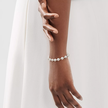 [Rose Tomorrow]PEARL 7-8MM SILVER BRACELET