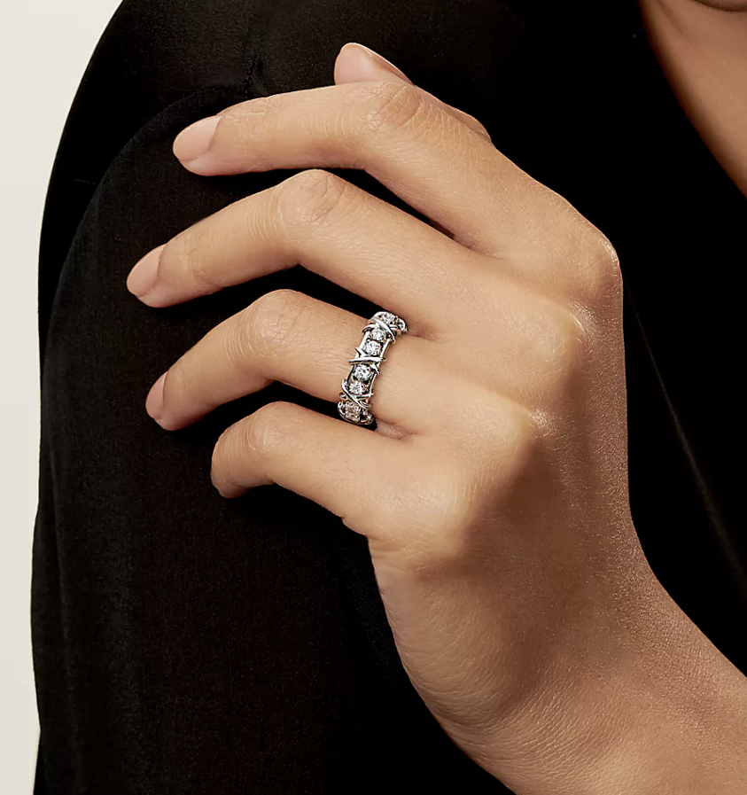 [Rose Tomorrow]SIXTEEN STONE SILVER RING