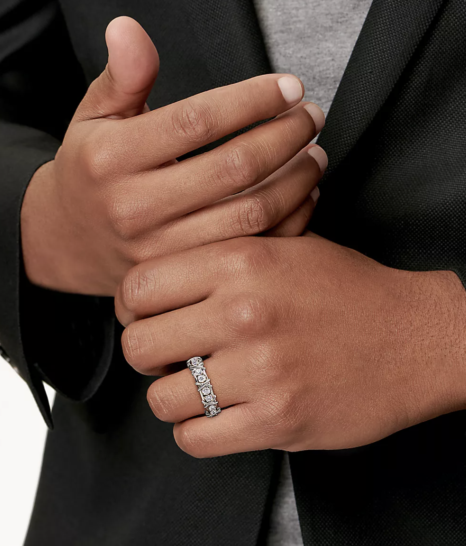 [Rose Tomorrow]SIXTEEN STONE SILVER RING