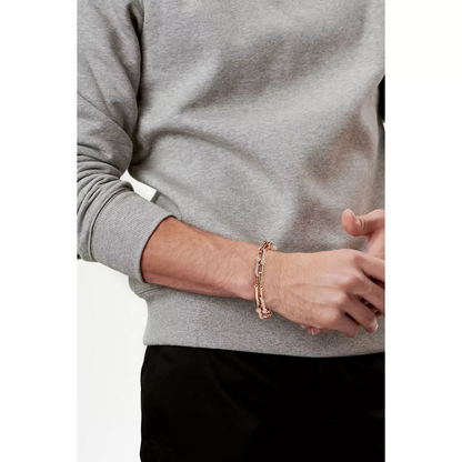 [Rose Tomorrow]HARDWEAR LARGE LINK PINK GOLD PAVED DIAMOND BRACELET