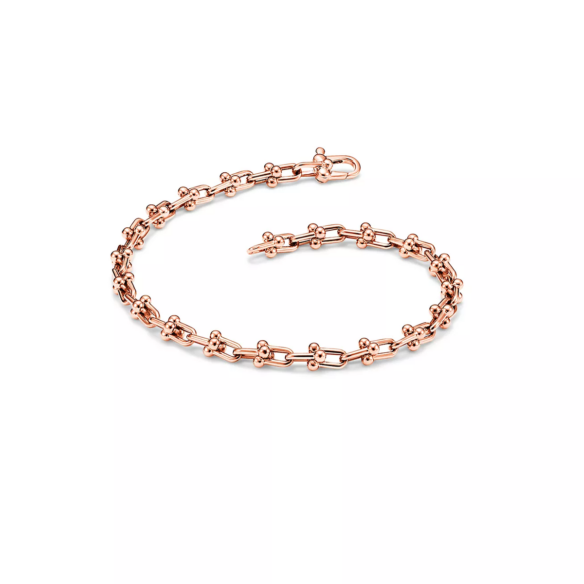[Rose Tomorrow]HARDWEAR MICRO LINK 44 MOTIF PINK GOLD BRACELET
