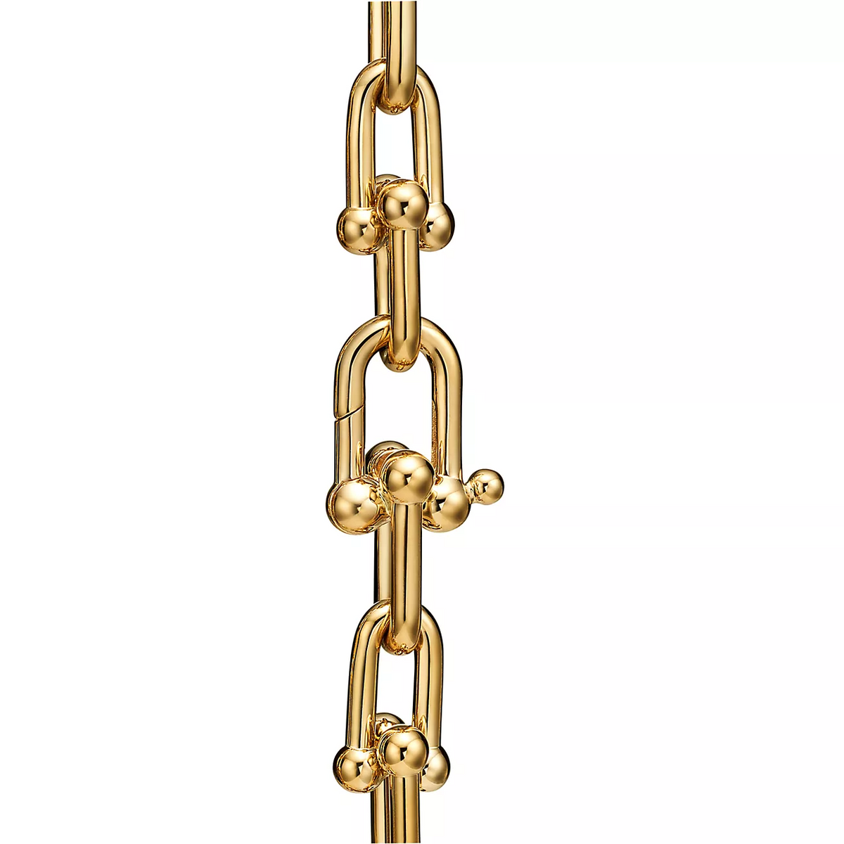 [Rose Tomorrow]HARDWEAR MEDIUM LINK 20 MOTIF GOLD BRACELET