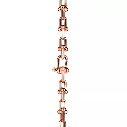 [Rose Tomorrow]HARDWEAR MICRO LINK 44 MOTIF PINK GOLD BRACELET