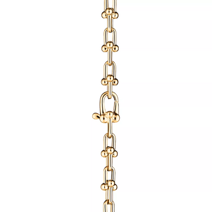 [Rose Tomorrow]HARDWEAR MICRO LINK 44 MOTIF GOLD BRACELET