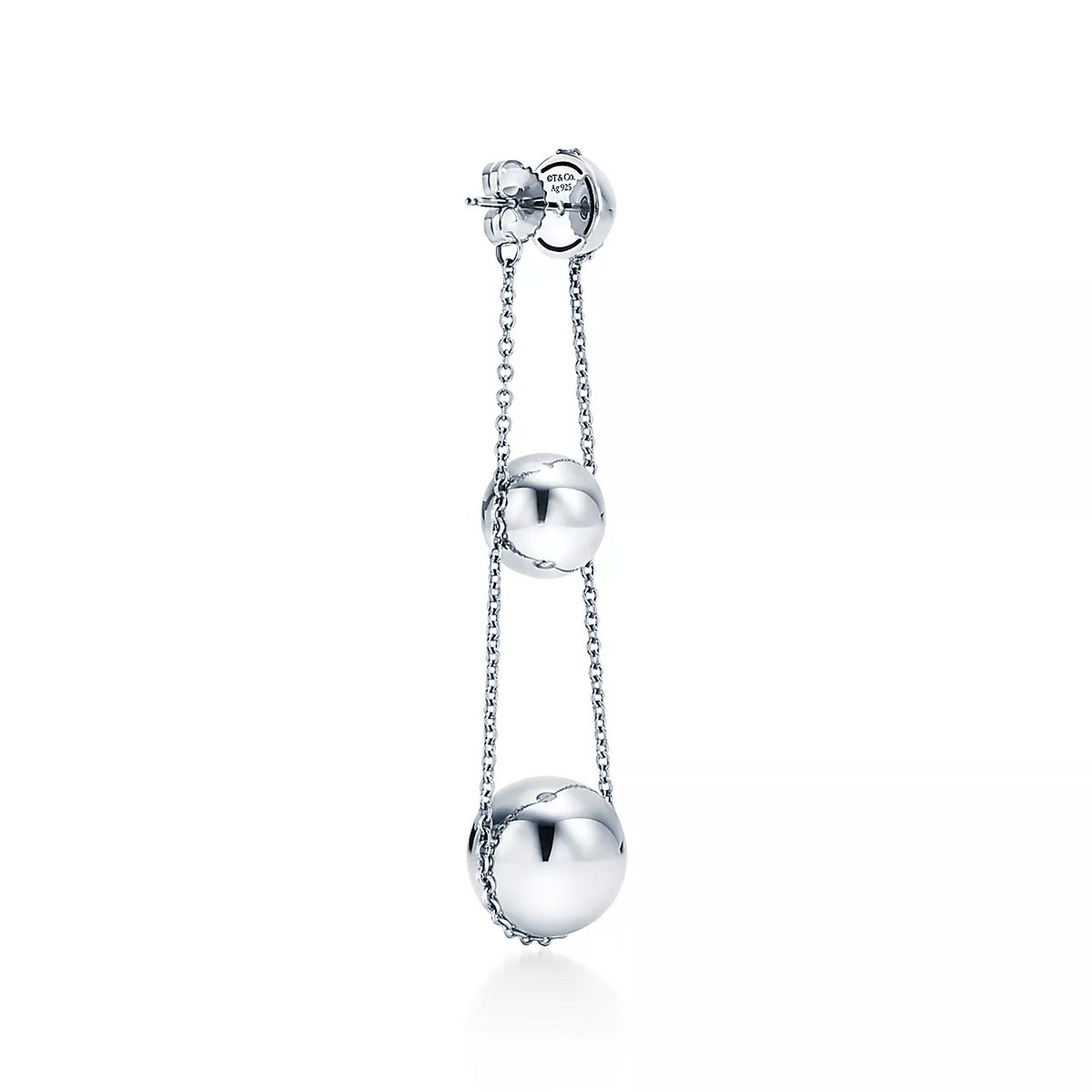 [Rose Tomorrow]TRIPLE DROP SILVER EARRINGS
