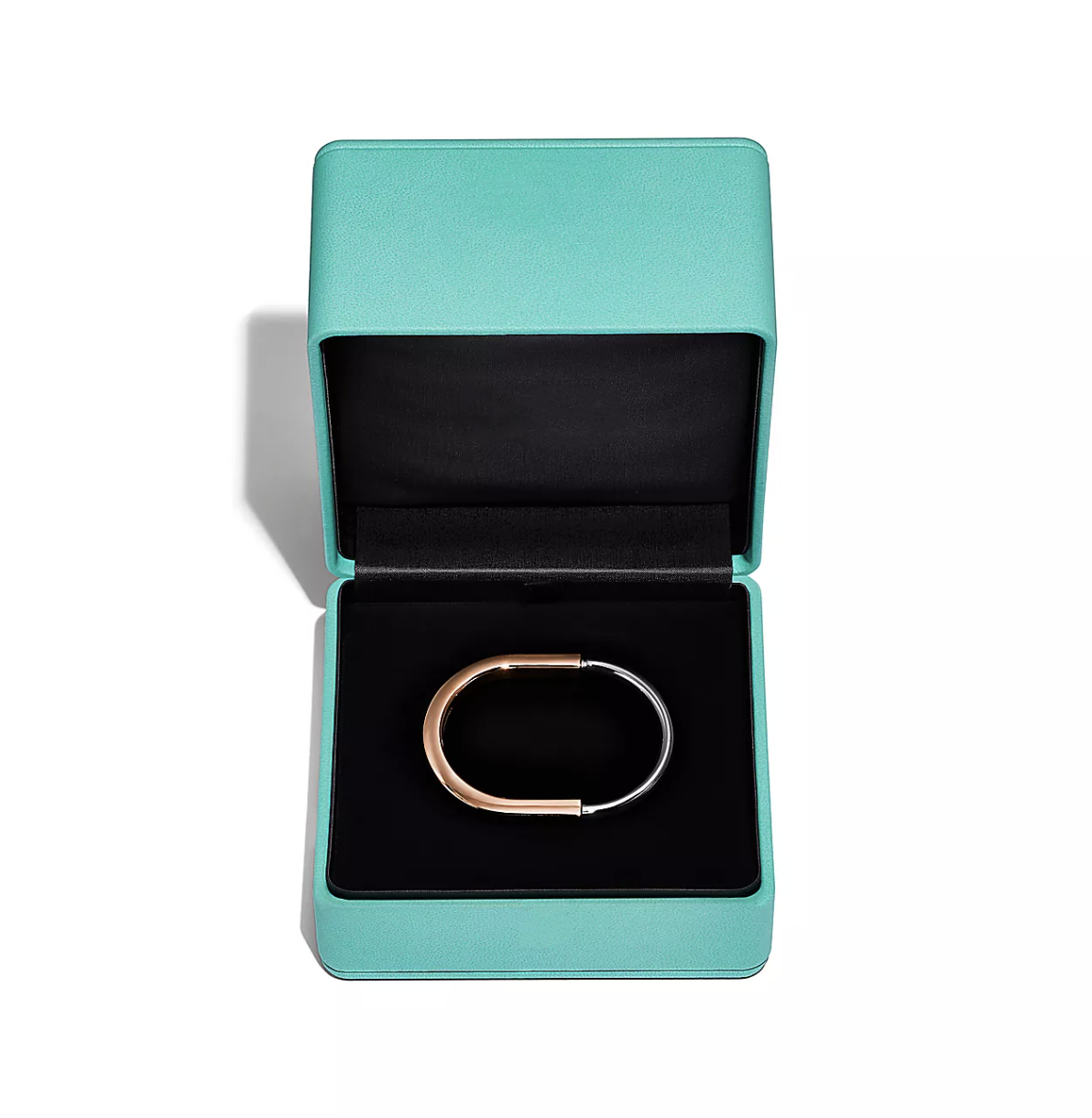 [Rose Tomorrow]LOCK BRACELET ROSE AND WHITE GOLD