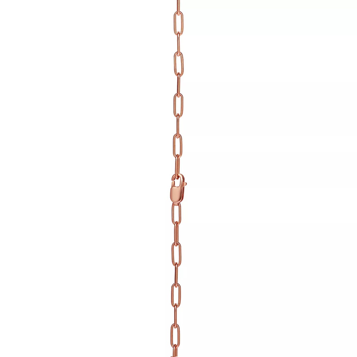 [Rose Tomorrow]LOCK MEDIUM PENDANT PINK DIAMOND PINK GOLD NECKLACE