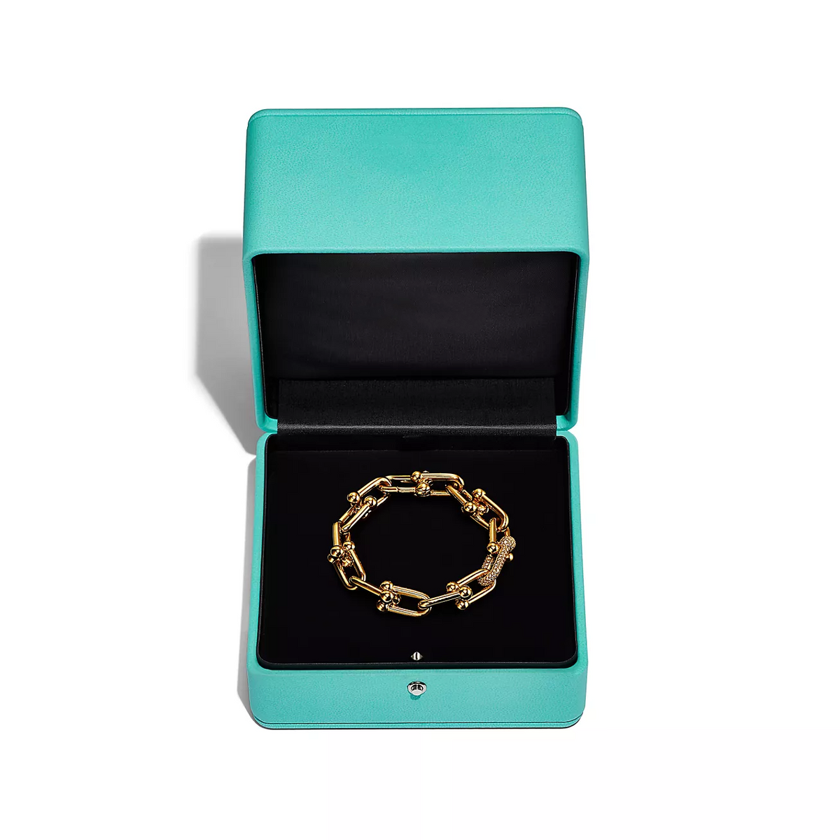 [Rose Tomorrow]HARDWEAR LARGE LINK GOLD DIAMOND BRACELET