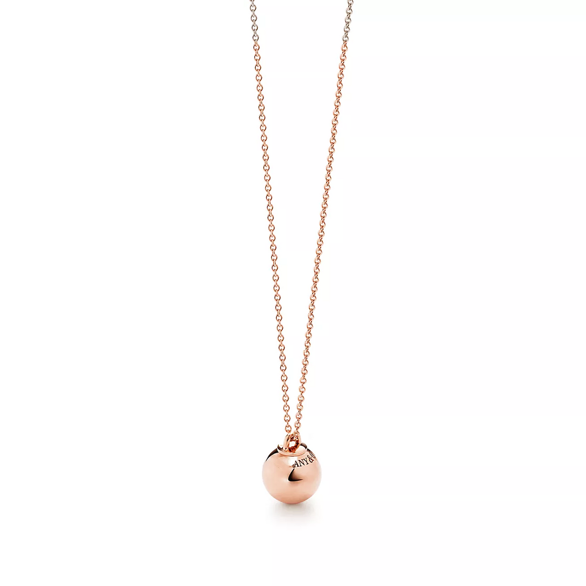[Rose Tomorrow]BALL PENDANT 12.75MM NECKLACE