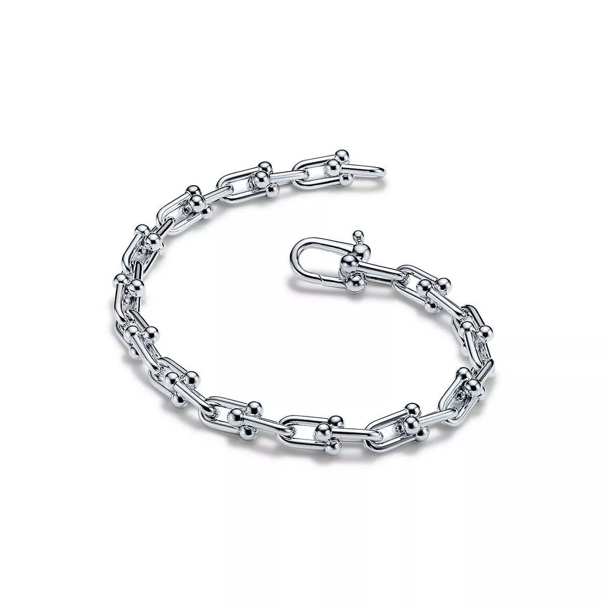 [Rose Tomorrow]HARDWEAR SMALL LINK 26 MOTIF SILVER BRACELET