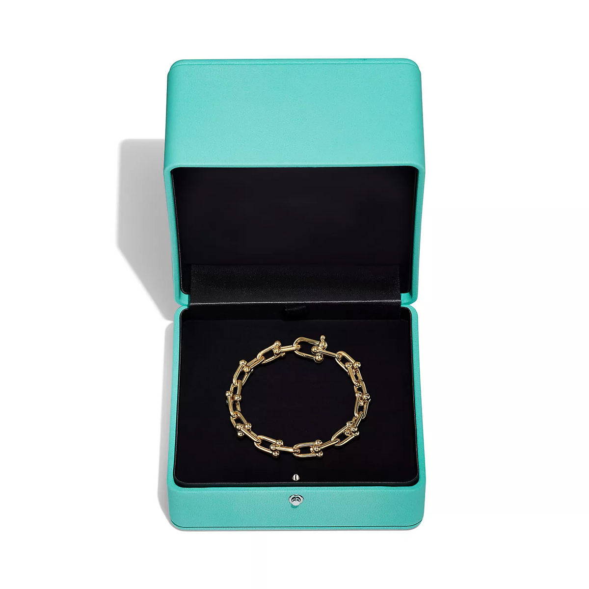 [Rose Tomorrow]HARDWEAR MEDIUM LINK 20 MOTIF GOLD BRACELET