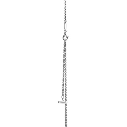 [Rose Tomorrow]T CIRCLE PENDENT SILVER NECKLACE