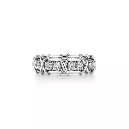 [Rose Tomorrow]SIXTEEN STONE SILVER RING