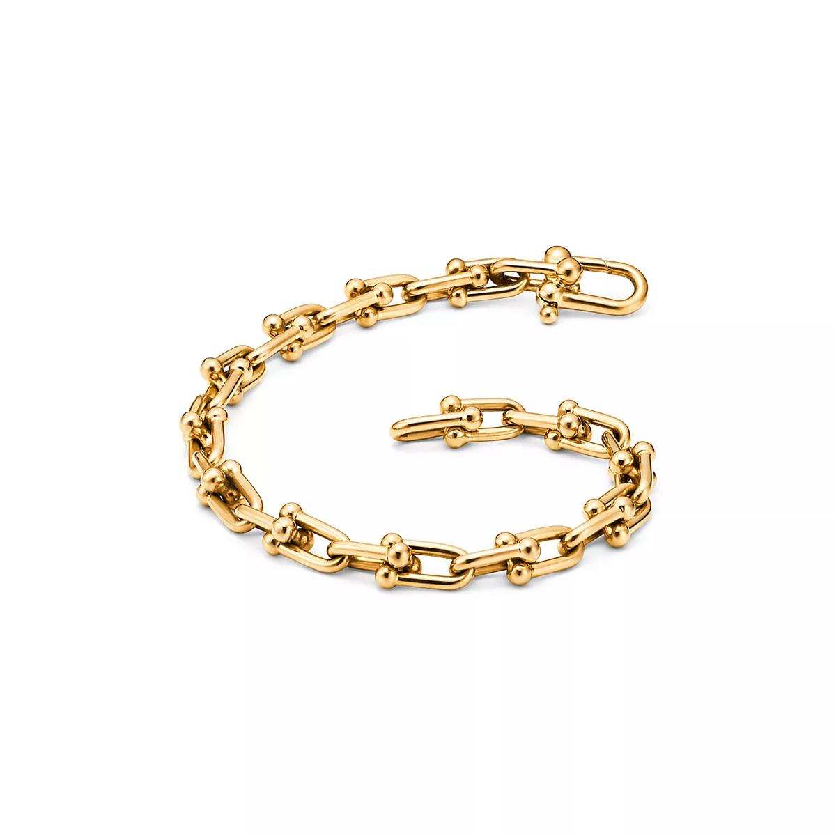 [Rose Tomorrow]HARDWEAR SMALL LINK 26 MOTIF GOLD BRACELET