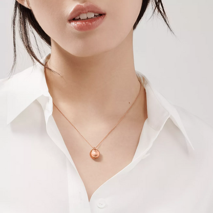 [Rose Tomorrow]BALL PENDANT 12.75MM NECKLACE