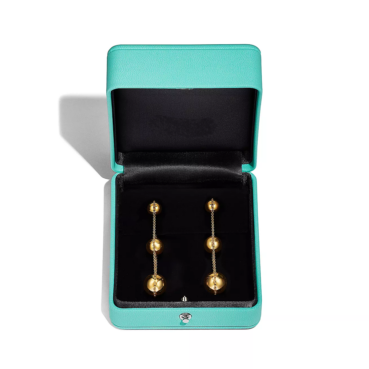 [Rose Tomorrow]TRIPLE DROP GOLD EARRINGS