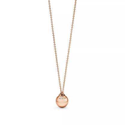 [Rose Tomorrow]BALL PENDANT 12.75MM NECKLACE