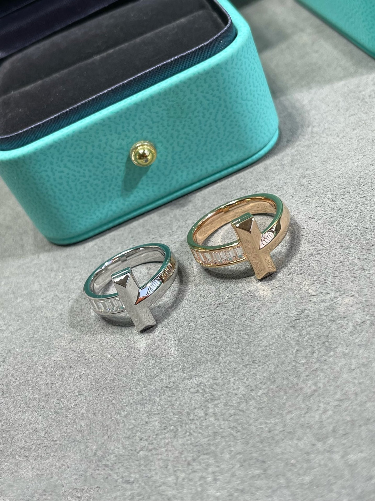 [Rose Tomorrow]T1 WIDE 4.5MM DIAMOND RING