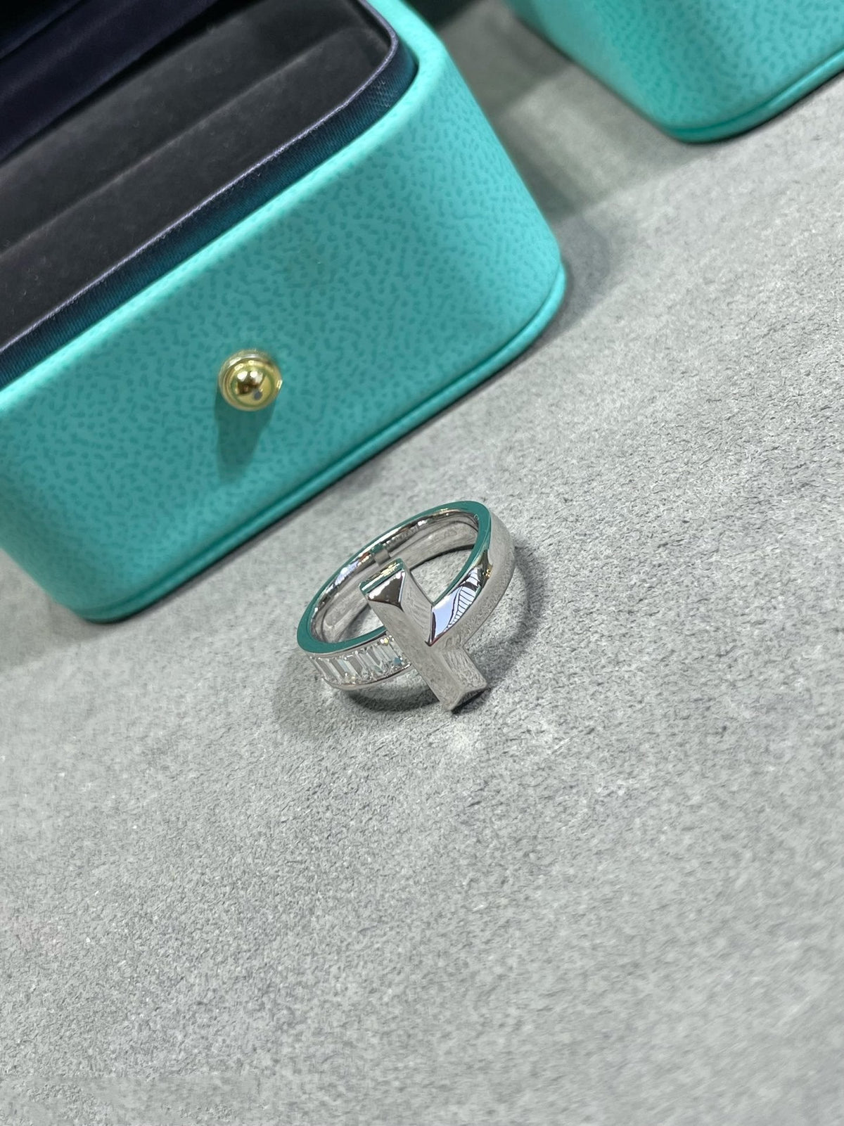 [Rose Tomorrow]T1 WIDE 4.5MM DIAMOND RING
