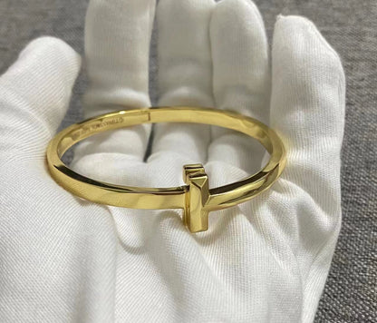 [Rose Tomorrow]T1 WIDE HINGED BANGLE BRACELET
