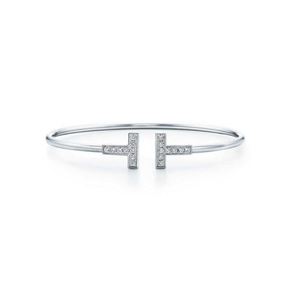 [Rose Tomorrow]T BRACELET 1.8MM DIAMOND SILVER