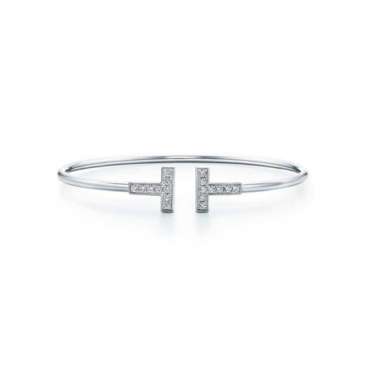 [Rose Tomorrow]T BRACELET 1.8MM DIAMOND SILVER