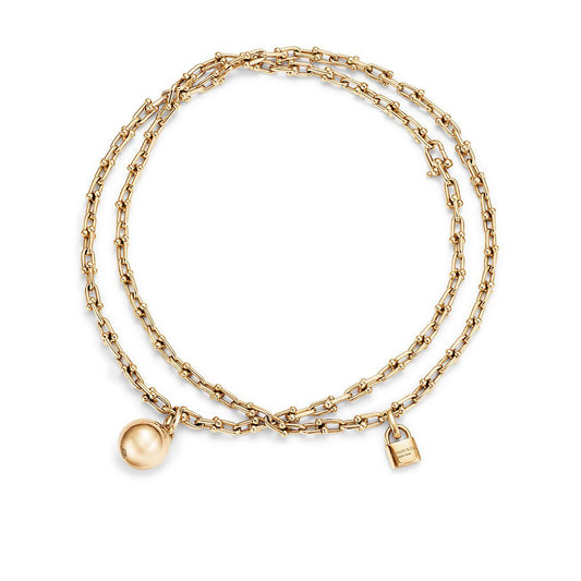 [Rose Tomorrow]HARDWEAR WRAP NECKLACE