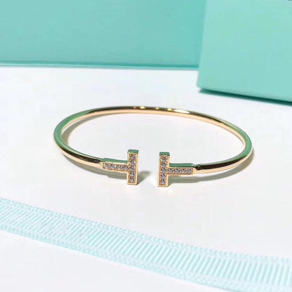 [Rose Tomorrow]T BRACELET 1.8MM GOLD DIAMOND