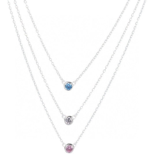 [Rose Tomorrow]ELSA PERETTI SERIES SINGLE DIAMOND SIMPLE NECKLACE