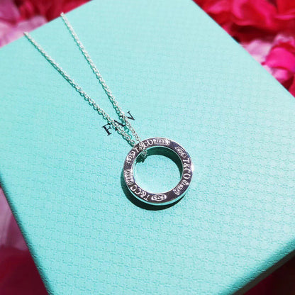 [Rose Tomorrow]SINGLE RING NECKLACE CHAIN LENGTH