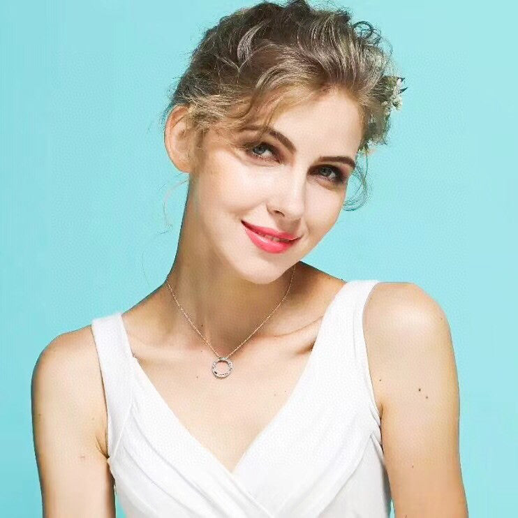 [Rose Tomorrow]SINGLE RING NECKLACE CHAIN LENGTH
