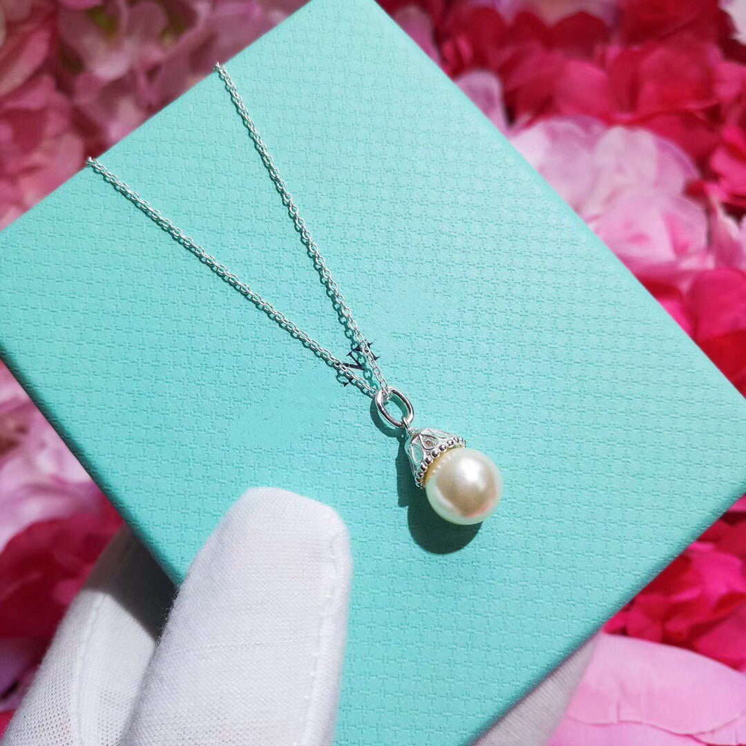 [Rose Tomorrow]PEARL PENDANT GATSBY ZIEGFELD PEARL SILVER NECKLACE