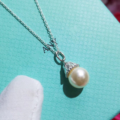 [Rose Tomorrow]PEARL PENDANT GATSBY ZIEGFELD PEARL SILVER NECKLACE