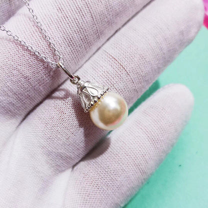 [Rose Tomorrow]PEARL PENDANT GATSBY ZIEGFELD PEARL SILVER NECKLACE
