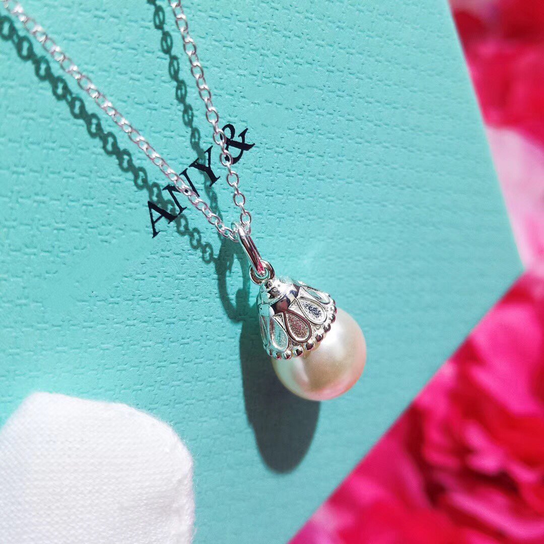 [Rose Tomorrow]PEARL PENDANT GATSBY ZIEGFELD PEARL SILVER NECKLACE
