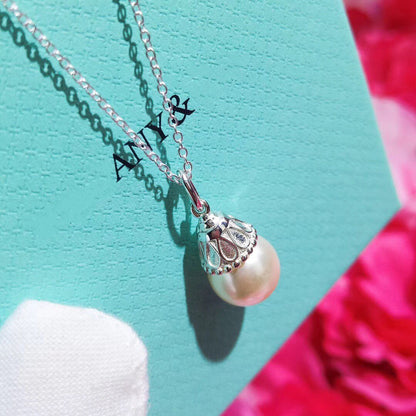 [Rose Tomorrow]PEARL PENDANT GATSBY ZIEGFELD PEARL SILVER NECKLACE