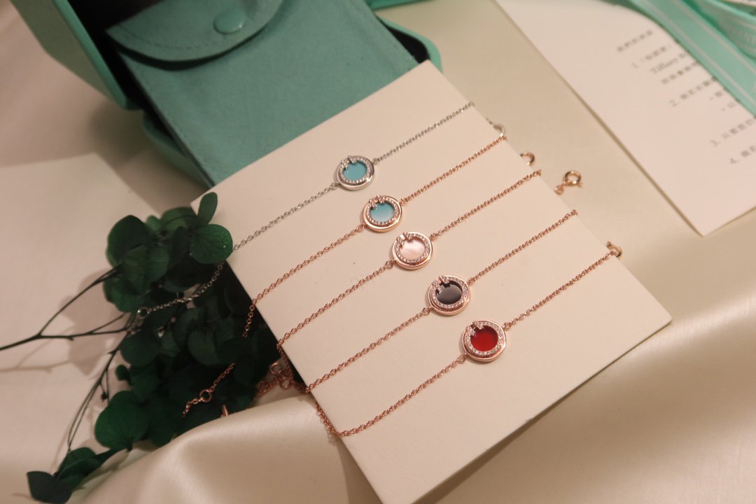 [Rose Tomorrow]DIAMOND CIRCLE PINK GOLD BRACELET