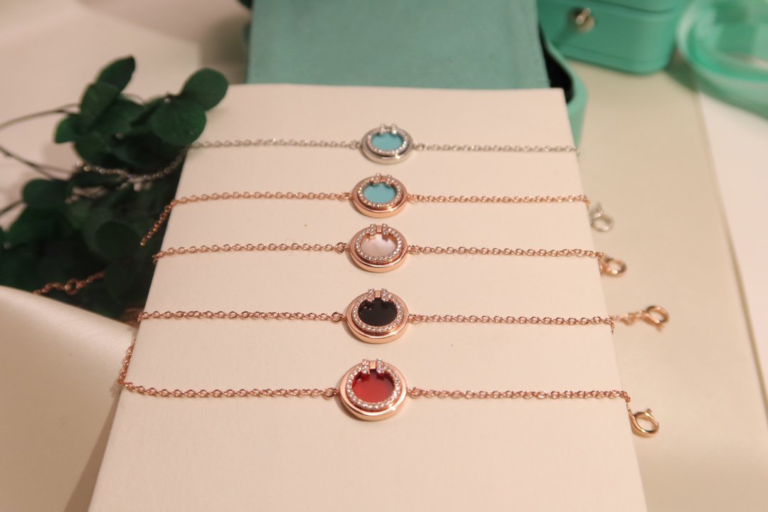 [Rose Tomorrow]DIAMOND CIRCLE PINK GOLD BRACELET