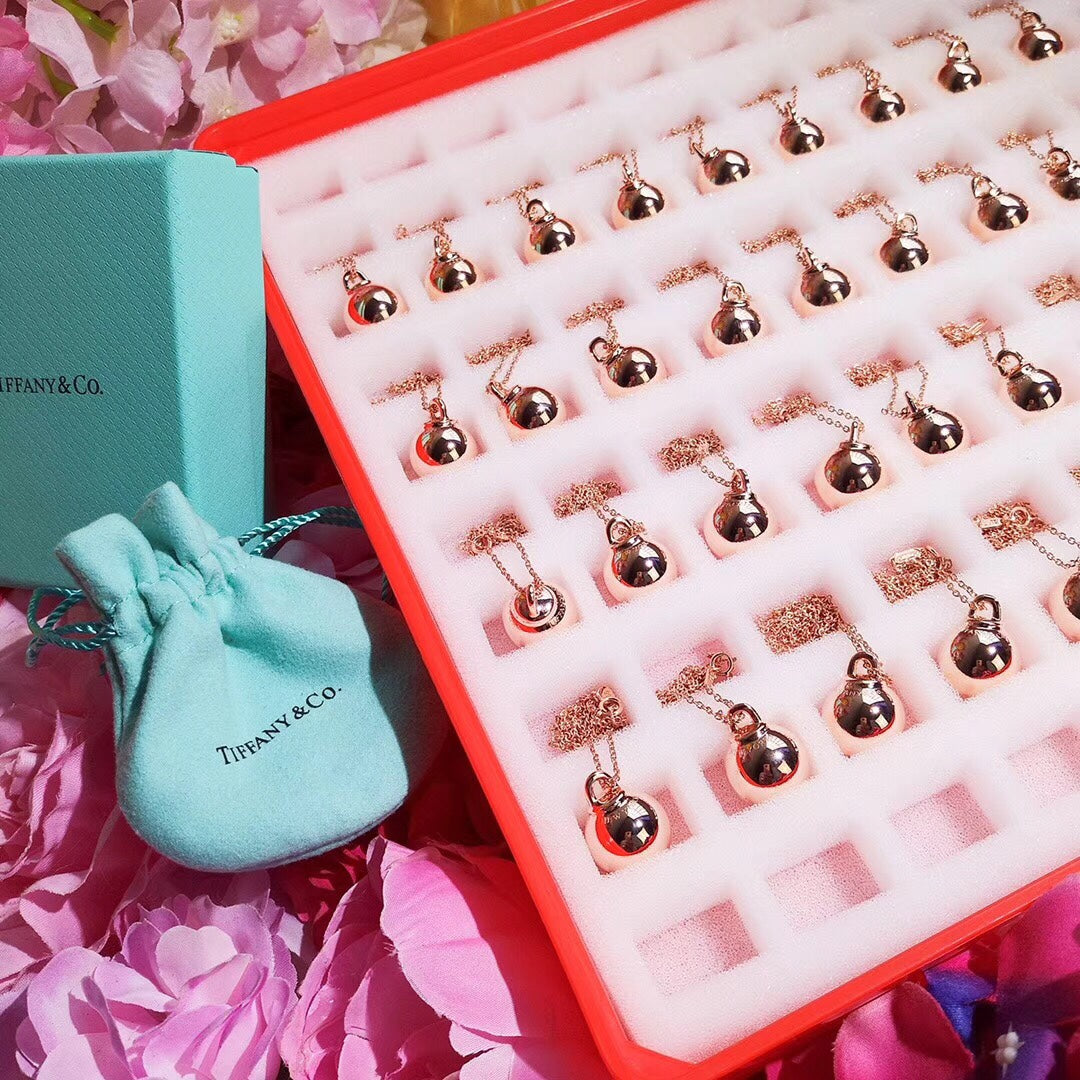 [Rose Tomorrow]HARDWEAR PENDENTIF BALL ROSE NECKLACE