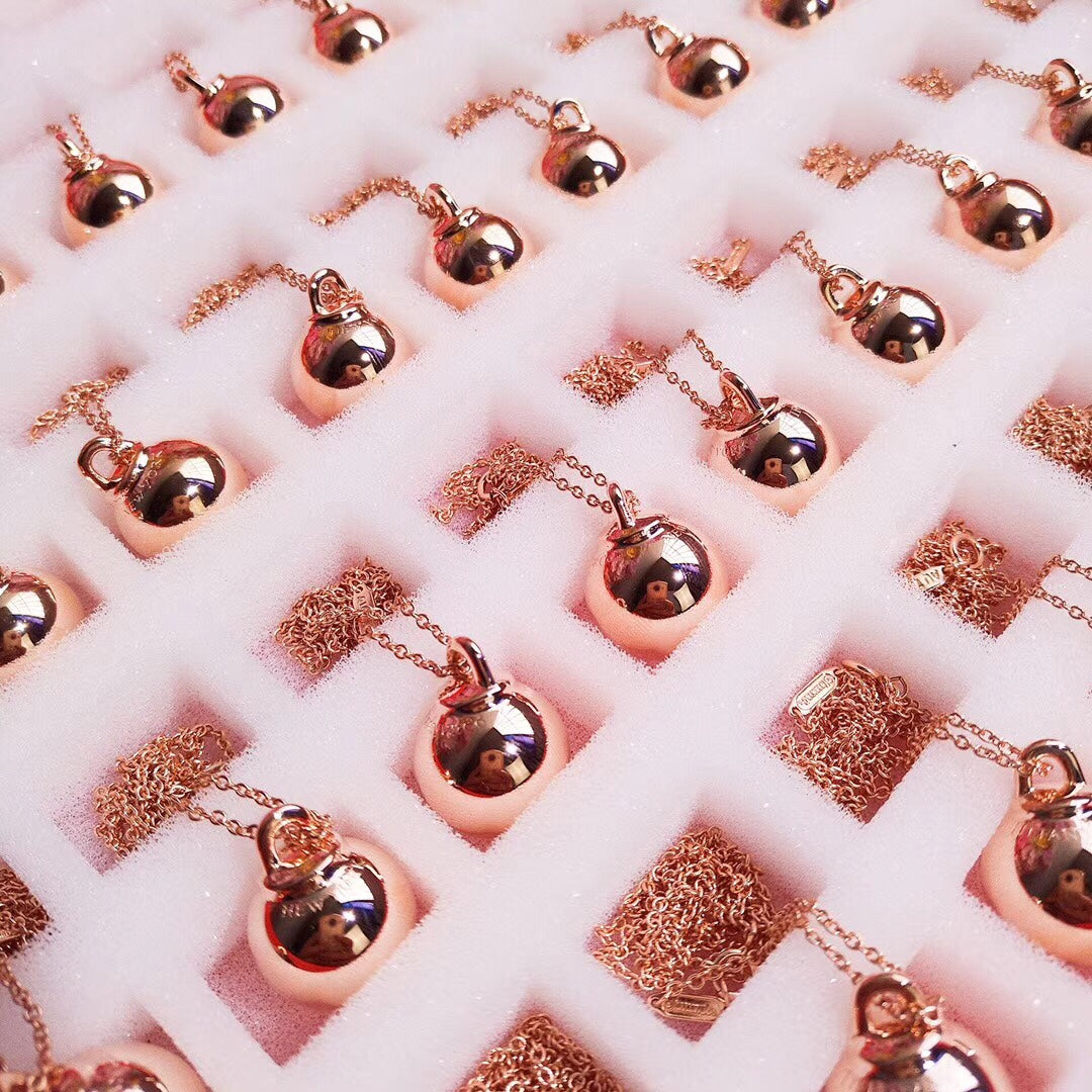 [Rose Tomorrow]HARDWEAR PENDENTIF BALL ROSE NECKLACE