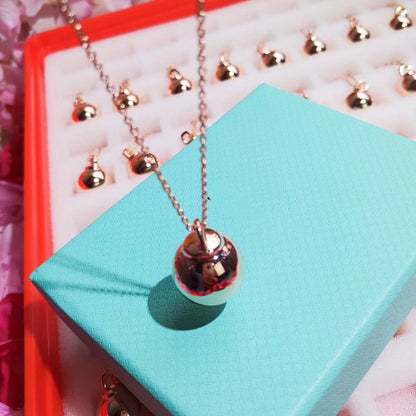 [Rose Tomorrow]HARDWEAR PENDENTIF BALL ROSE NECKLACE