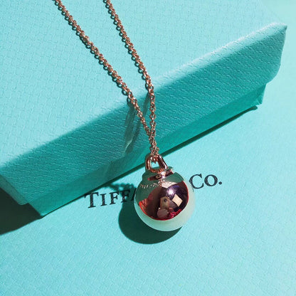 [Rose Tomorrow]HARDWEAR PENDENTIF BALL ROSE NECKLACE