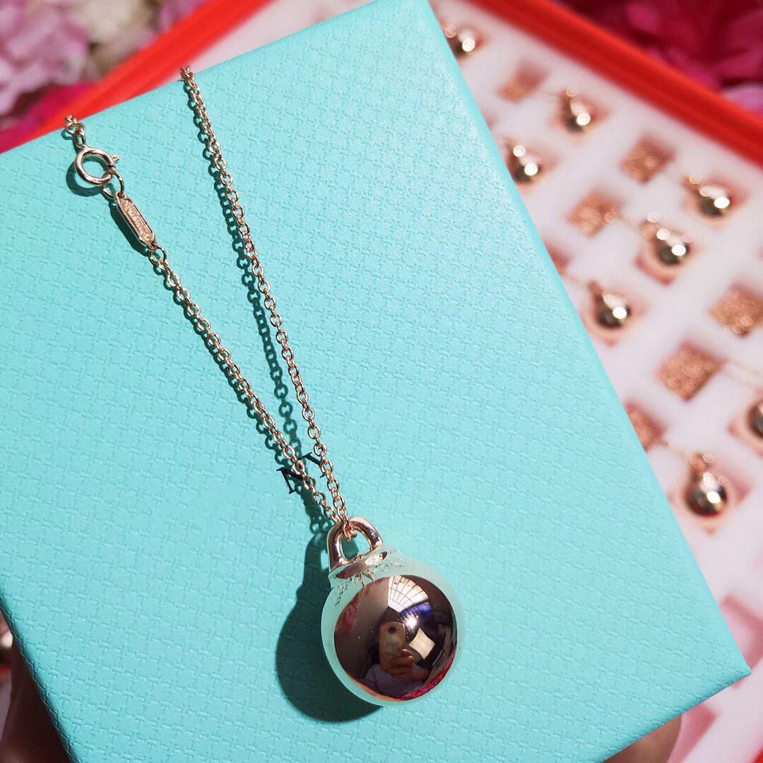 [Rose Tomorrow]HARDWEAR PENDENTIF BALL ROSE NECKLACE