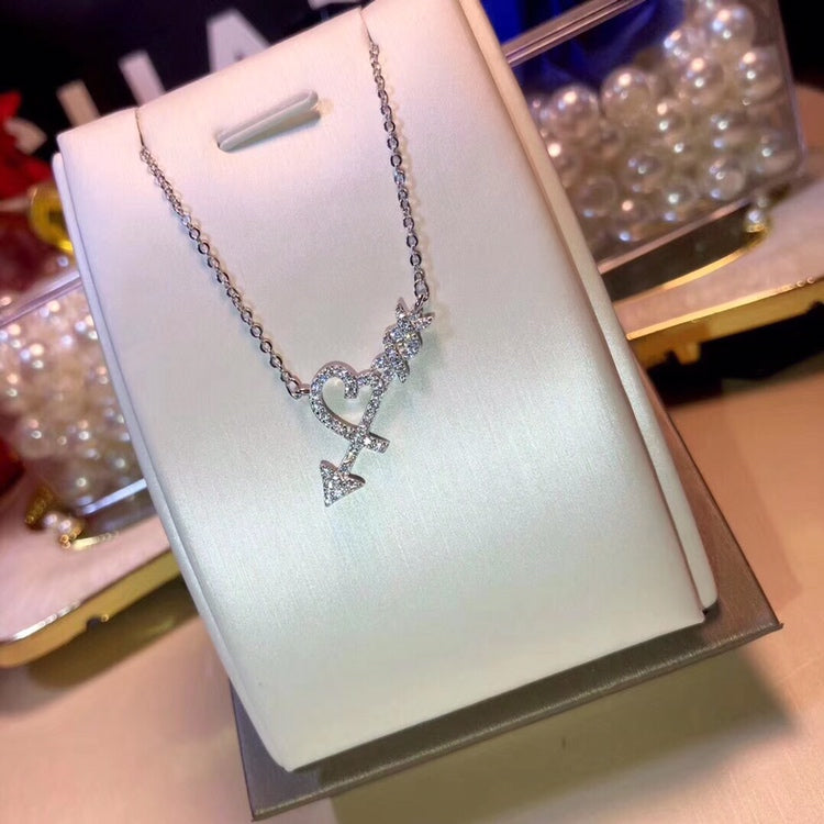 [Rose Tomorrow]COLGANTE HEART & ARROW NECKLACE