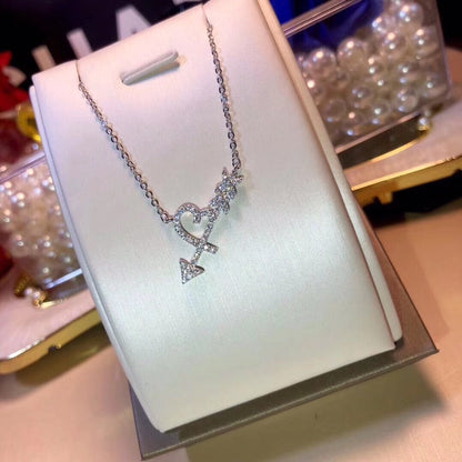 [Rose Tomorrow]COLGANTE HEART & ARROW NECKLACE