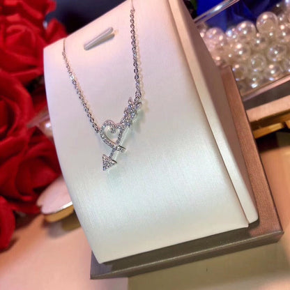 [Rose Tomorrow]COLGANTE HEART & ARROW NECKLACE