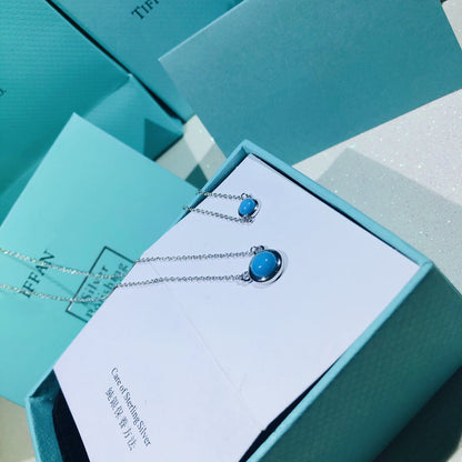 [Rose Tomorrow]YARD TURQUOISE NECKLACE SILVER