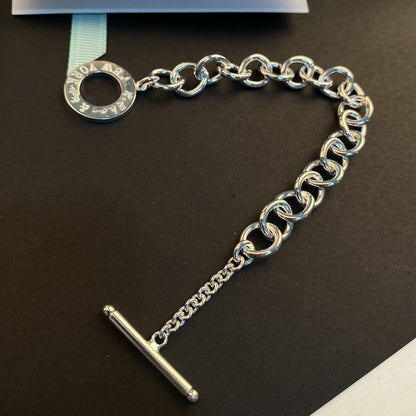 [Rose Tomorrow]TOGGLE TAG BRACELET SILVER
